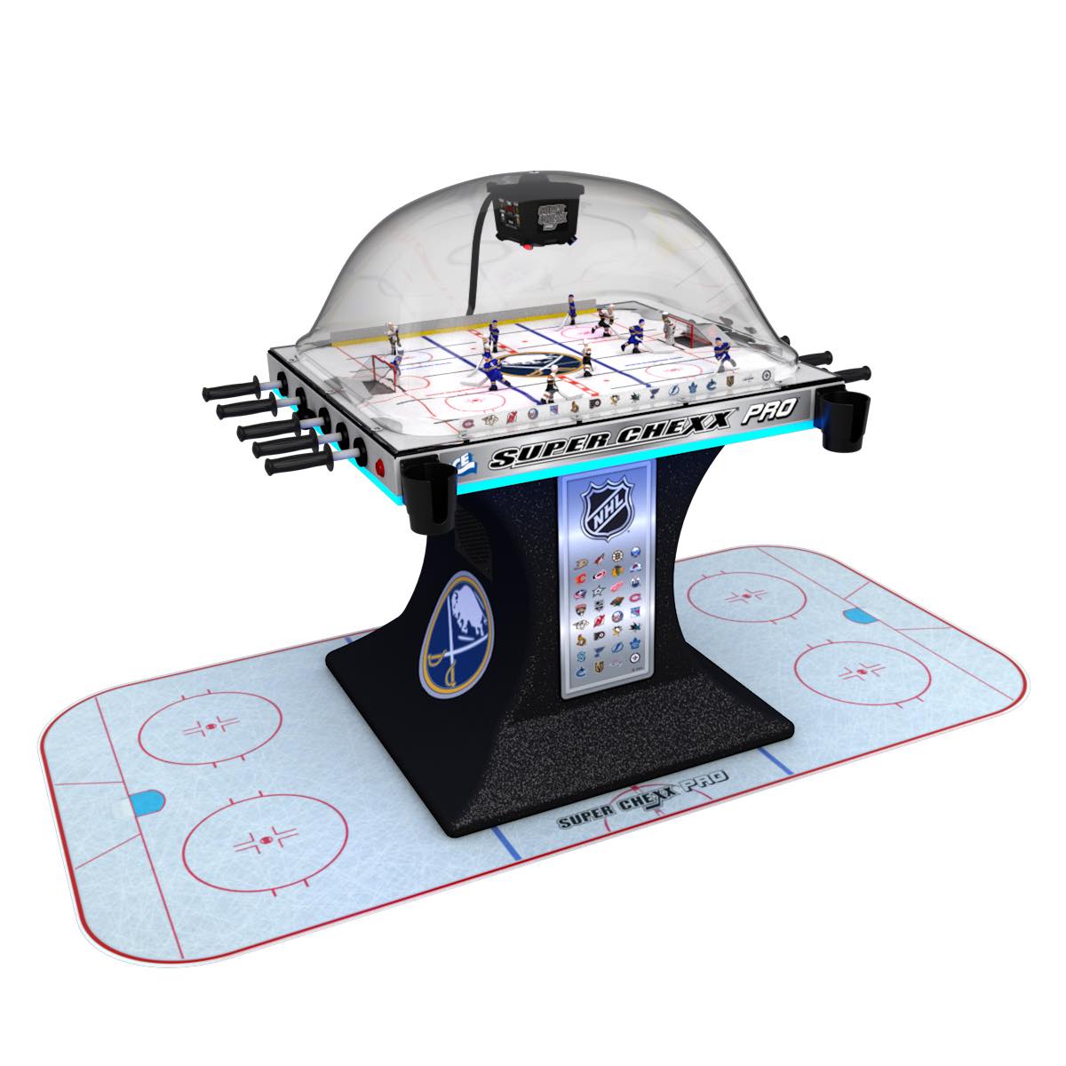 Licensed NHL Super Chexx PRO Bubble Hockey Tables