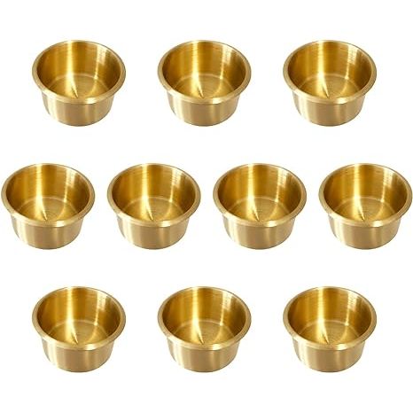 10 Brass Cupholders