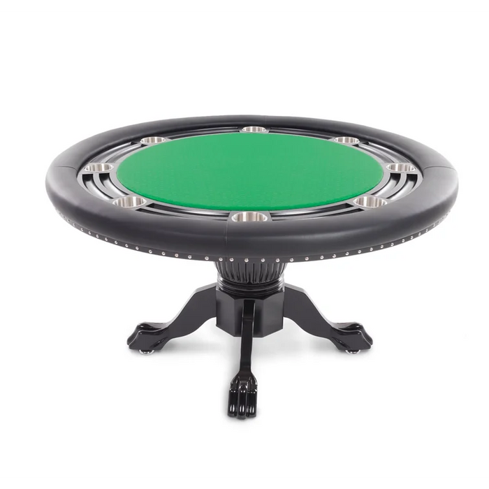 BBO Poker Nighthawk Poker Table for 8 Players 55-Inch Round