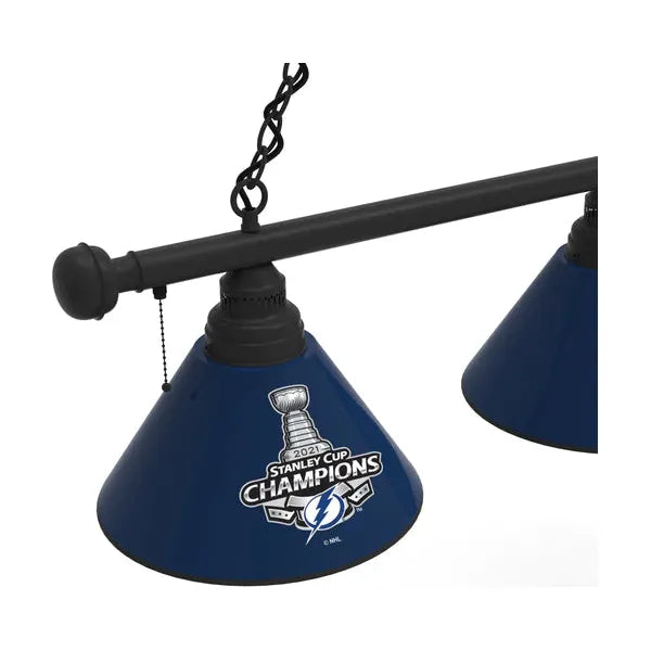 Tampa Bay Lightning 2021 Stanley Cup Championship Billiard Lamp | NHL Pool Table Lights