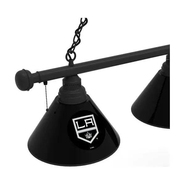 LA Kings 3 Shade Billiard Table Light | NHL Pool Table Lights