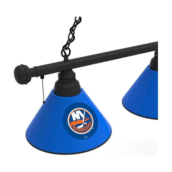 New York Islanders 3 Shade Billiard Table Light | NHL Pool Table Lights