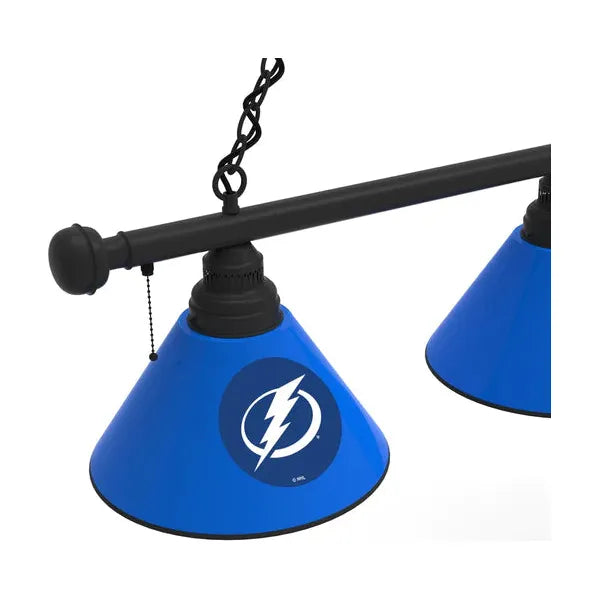 Tampa Bay Lightning 3 Shade Billiard Lamp | NHL Pool Table Lights