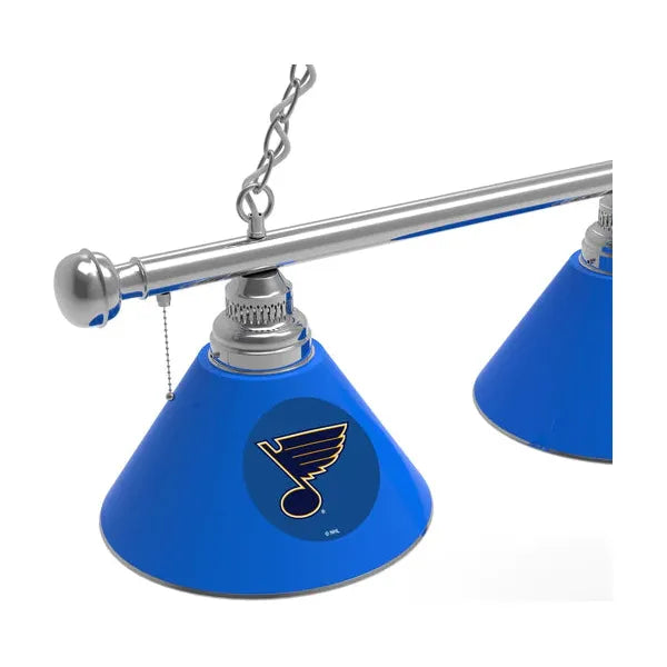 St. Louis Blues 3 Shade Billiard Lamp | NHL Pool Table Lights