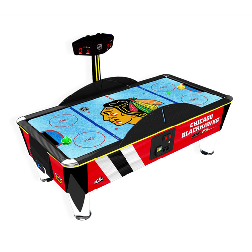 CHICAGO BLACKHAWKS EDITION NHL LICENSED AIR FX AIR HOCKEY FULL SIZE TABLE ICE Games