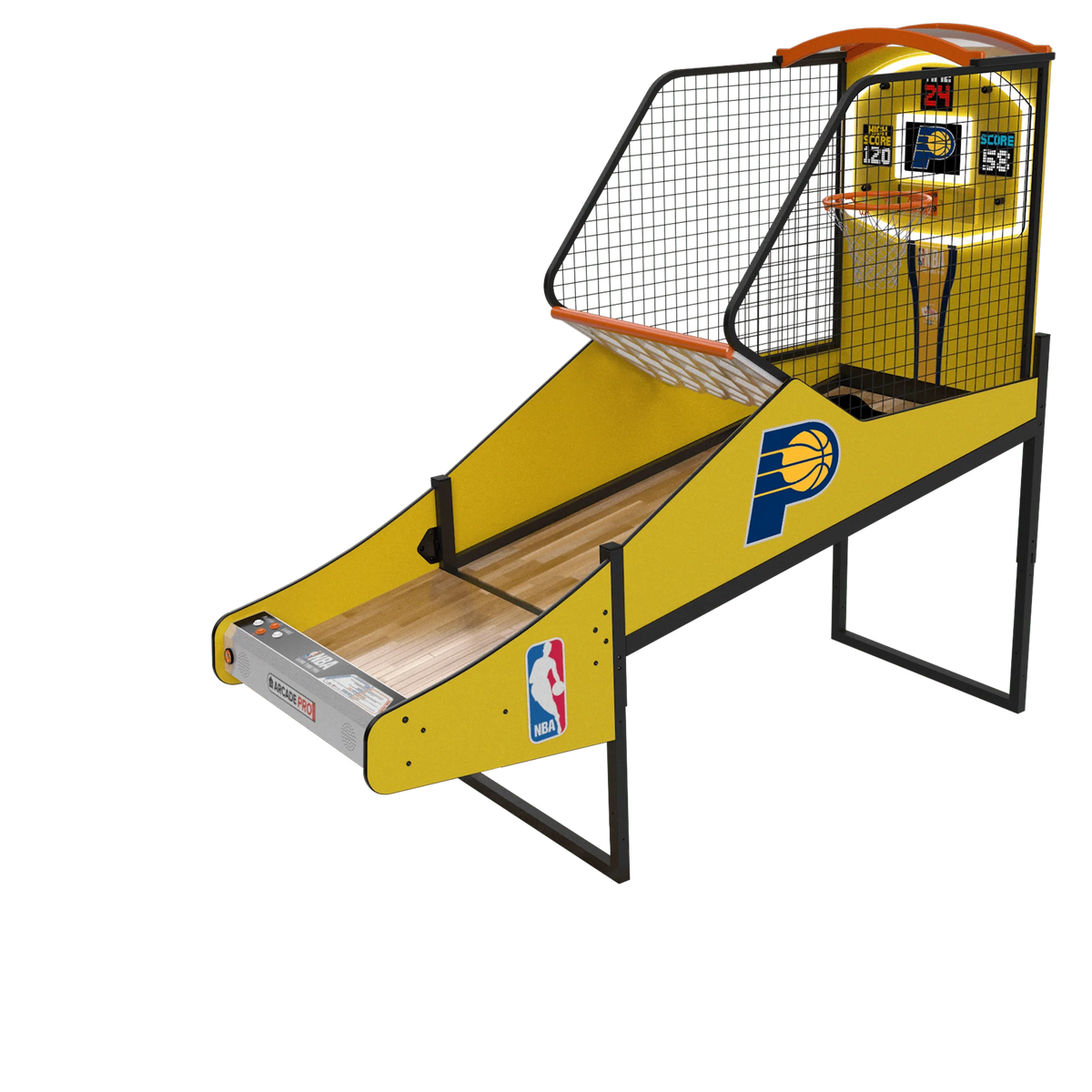 Indiana Pacers Game Time Pro Official NBA Basketball Home Arcade Game indiana-pacers-game-time-pro-official-nba-basketball-home-arcade-game