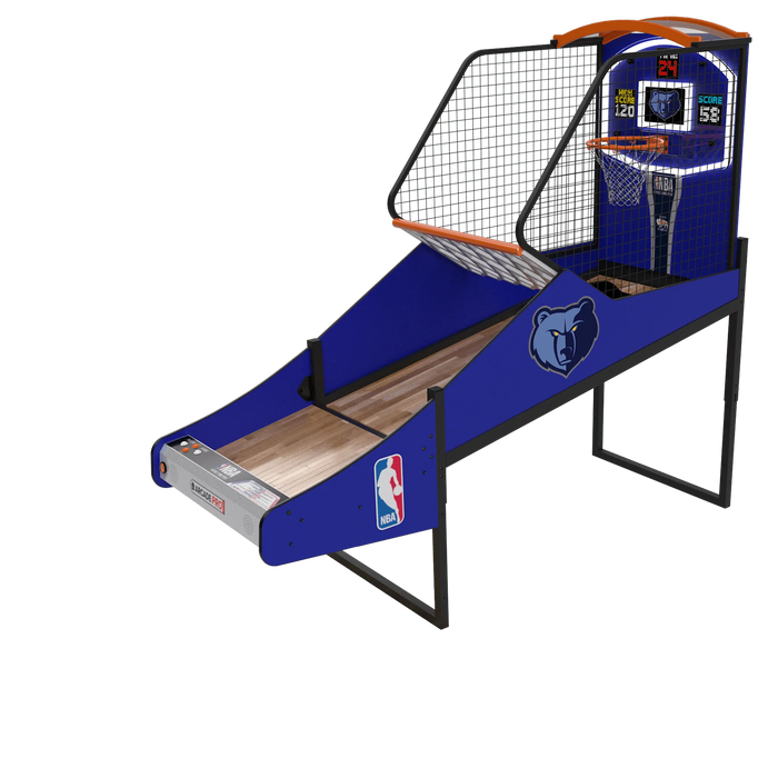 Memphis Grizzlies Game Time Pro |Official NBA Basketball Home Arcade Game