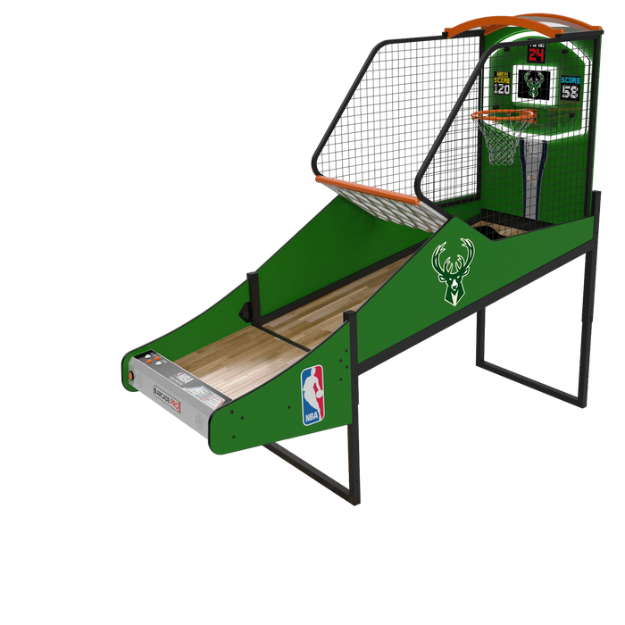 Milwaukee Bucks Game Time Pro |Official NBA Basketball Home Arcade Game