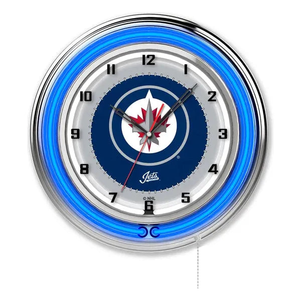 Winnipeg Jets Wall Clock