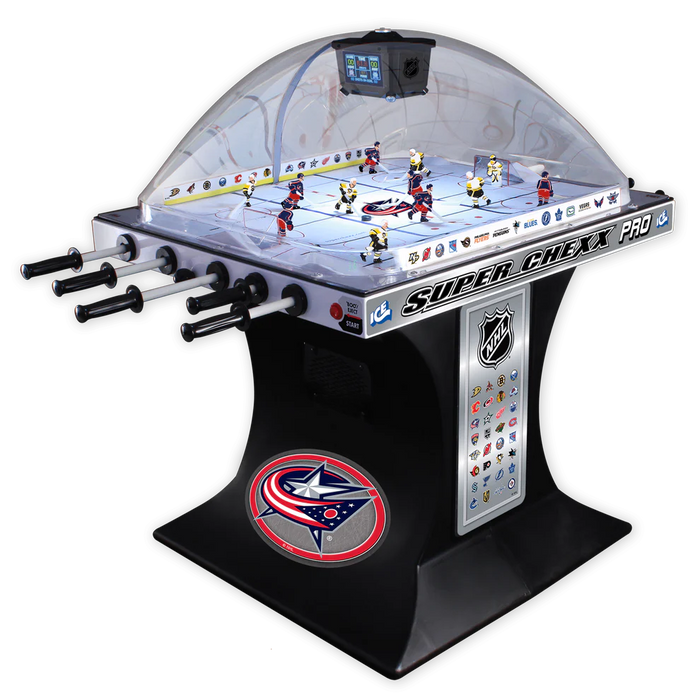 Columbus Blue Jackets Bubble Hockey Table | NHL® Licensed Super Chexx PRO