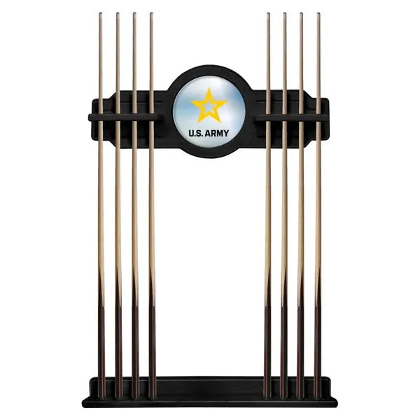 US Army Game Room Military Cue Rack