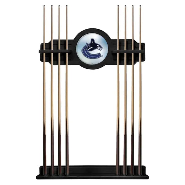 Vancouver Canucks NHL Game Room Cue Rack