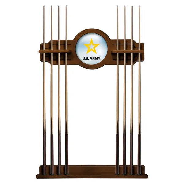 US Army Game Room Military Cue Rack
