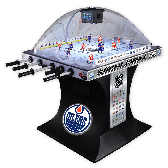 Edmonton Oilers Bubble Hockey Table | NHL® Licensed Super Chexx PRO