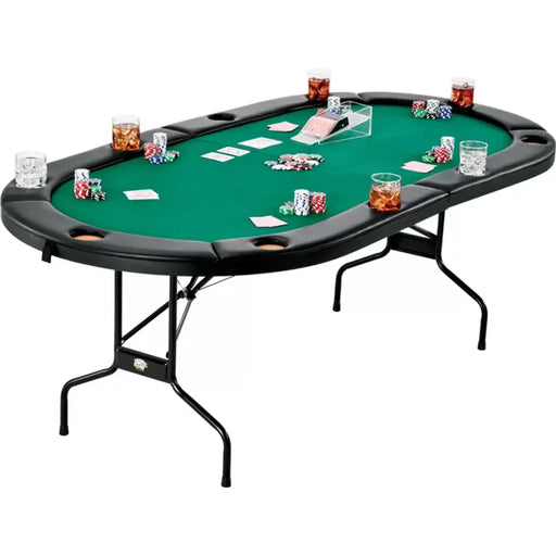 Fat Cat Folding Texas Hold'Em Table GLD Products