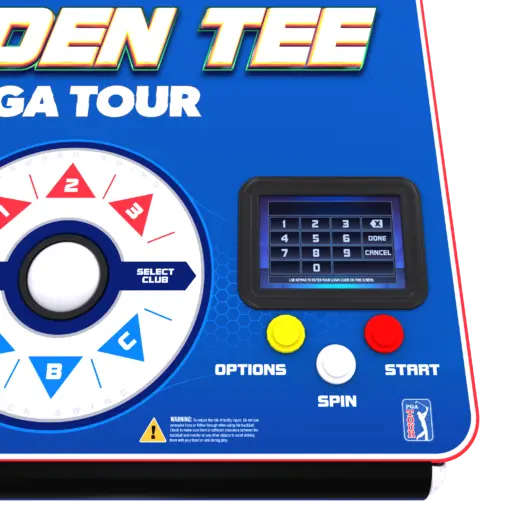 Golden Tee PGA TOUR 2022 Keypad 