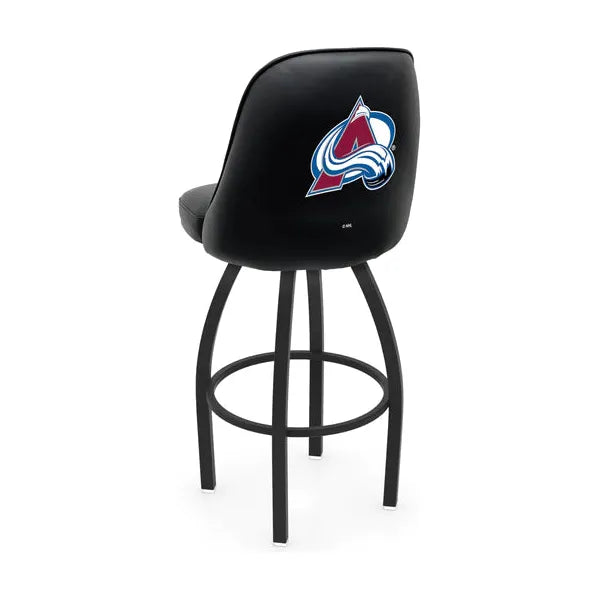 NHL Colorado Avalanche L048 Swivel Bar Stool with Bucket Seat