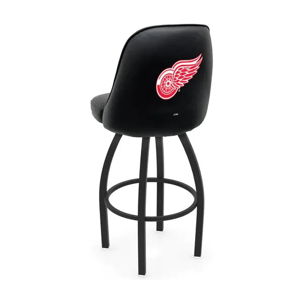 NHL Detroit Red Wings L048 Swivel Bar Stool with Bucket Seat