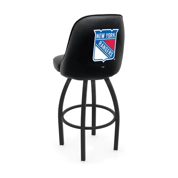 NHL New York Rangers L048 Swivel Bar Stool with bucket seat