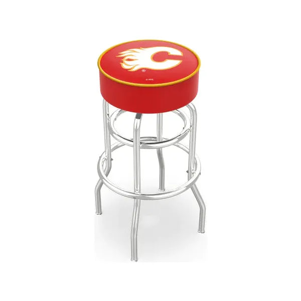 Calgary Flames L7C1 Bar Stool | NHL Counter Stool