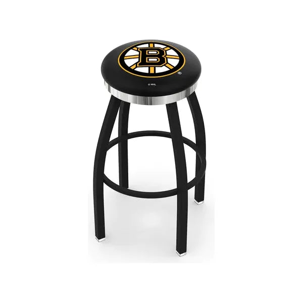 Boston Bruins L8B2C Backless Bar Stool | Backless NHL Bar Stool