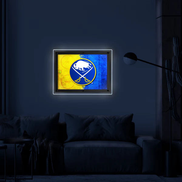 Buffalo Sabres Backlit LED Sign | NHL LED Acrylic Wall Art