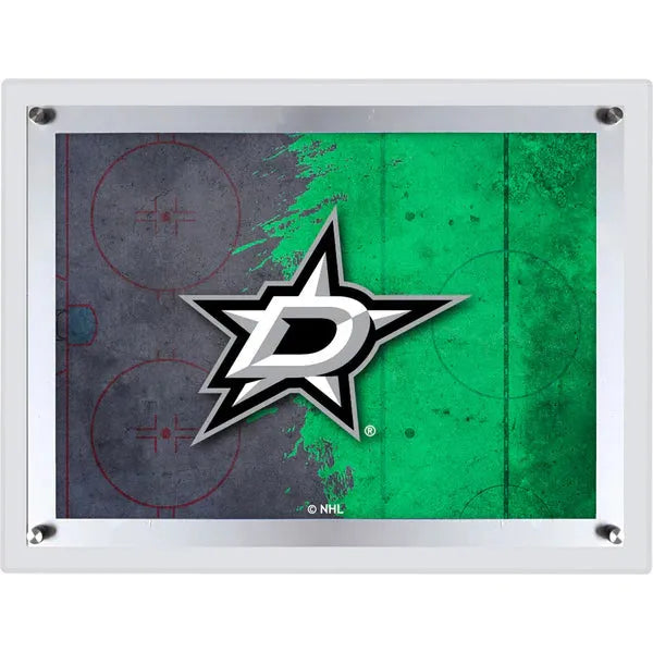 Dallas Stars Backlit LED Sign | NHL LED Acrylic Wall Art