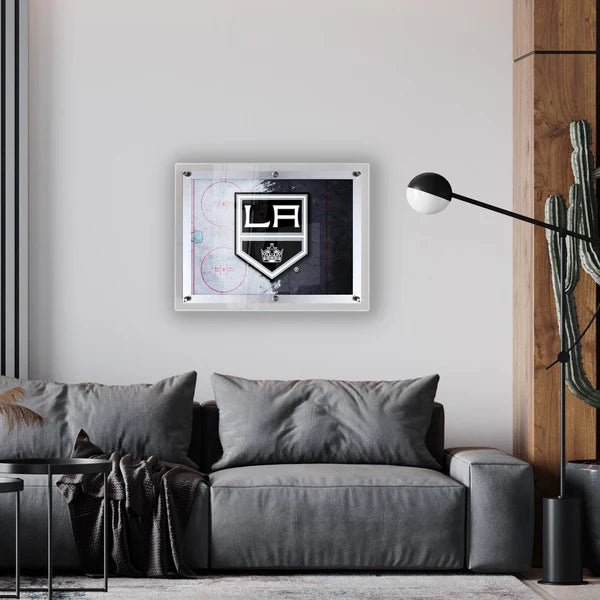 Los Angeles Kings Backlit LED Sign | NHL LED Acrylic Wall Art