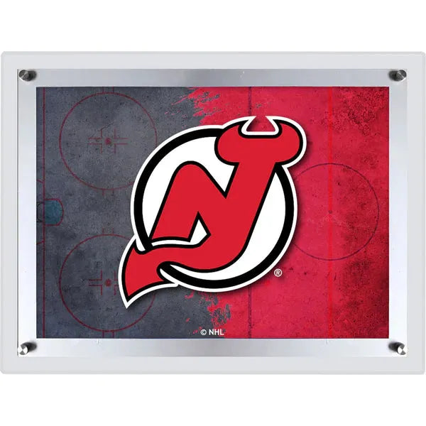 New Jersey Devils Backlit LED Sign | NHL LED Acrylic Wall Art