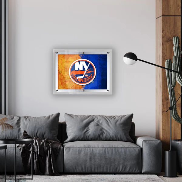 New York Islanders Backlit LED Sign | NHL LED Acrylic Wall Art
