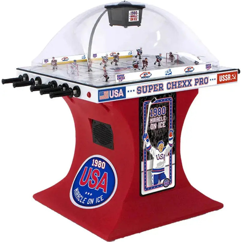 Miracle on Ice Edition Super Chexx PRO® Bubble Ice Hockey Table ICE Games