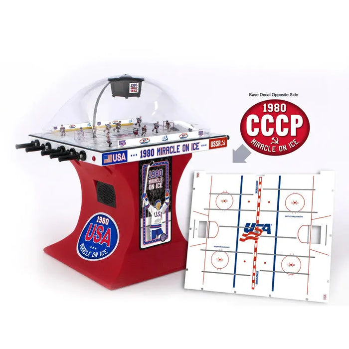 Miracle on Ice Edition Super Chexx PRO® Bubble Ice Hockey Table ICE Games