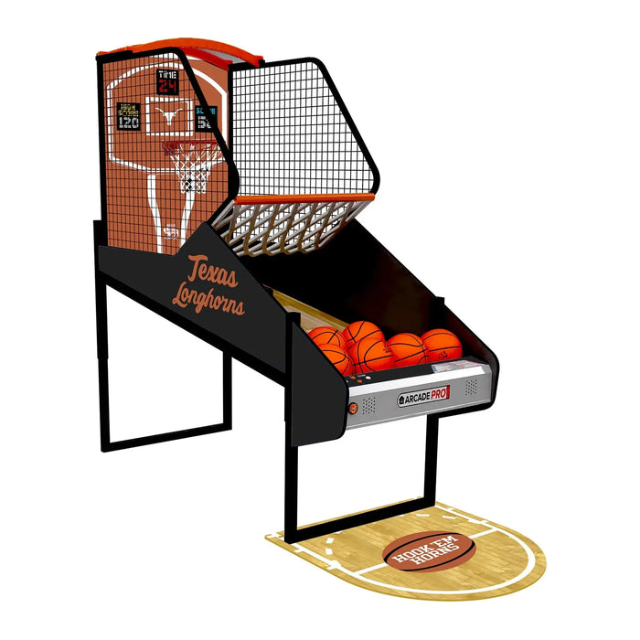 University of Texas Longhorns Hoops Pro Basketball Home Arcade Game