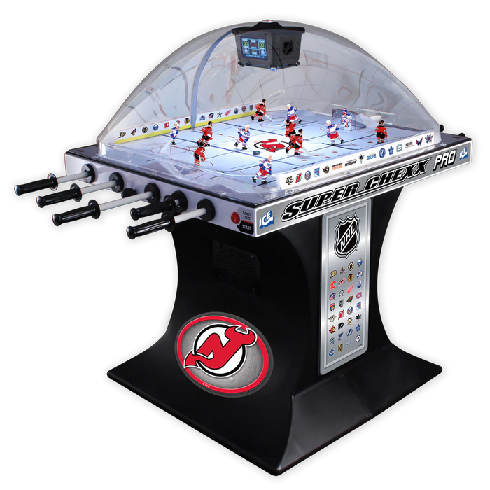 New Jersey Devils Bubble Hockey Table | NHL® Licensed Super Chexx PRO