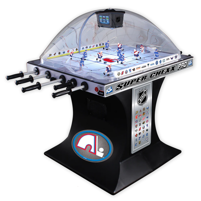 Quebec Nordiques Bubble Hockey Table | NHL® Licensed Super Chexx PRO