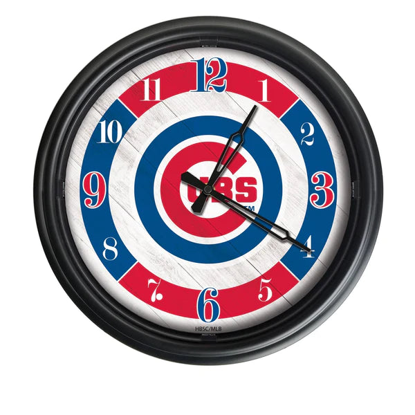 Chicago Cubs Logo Clock | MLB LED Outdoor Clock