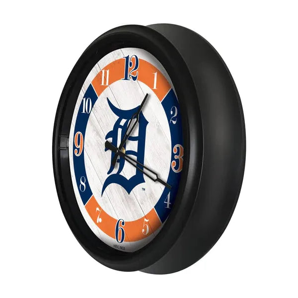 Detroit Tigers Logo Clock | MLB LED Outdoor Clock