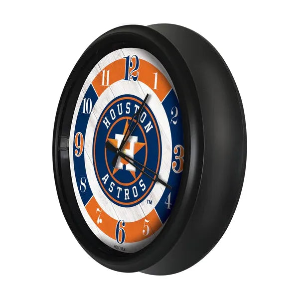 Houston Astros Logo Clock | MLB LED Outdoor Clock