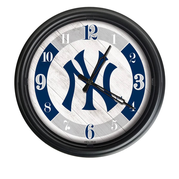 New York Yankees Logo Clock | MLB LED Outdoor Clock