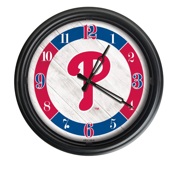 Philadelphia Phillies Logo Clock | MLB LED Outdoor Clock