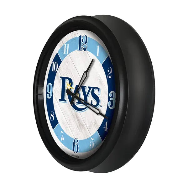 Tampa Bay Rays Logo Clock | MLB LED Outdoor Clock