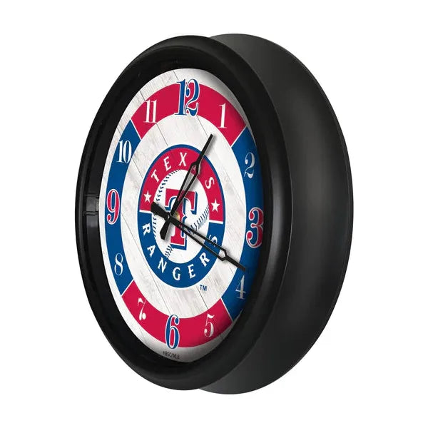 Texas Ranger Logo Clock | MLB LED Outdoor Clock