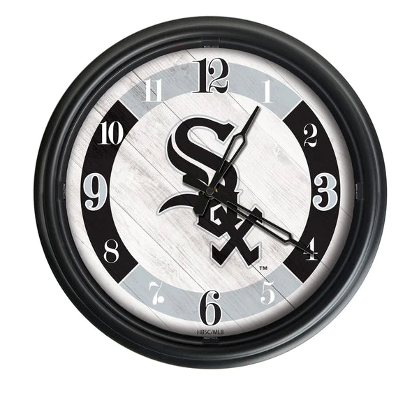 Chicago White Sox Logo Clock | MLB LED Outdoor Clock