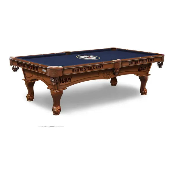US Navy 8 Foot Pool Table | Official Military Billiard Table