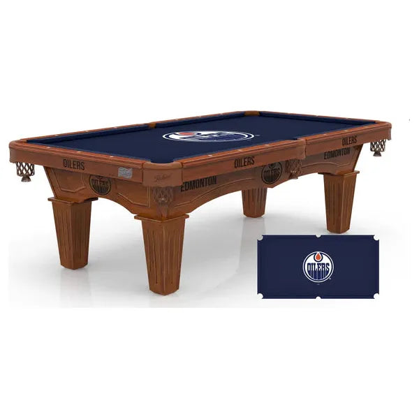 Edmonton Oilers Pool Table | NHL Billiard Table