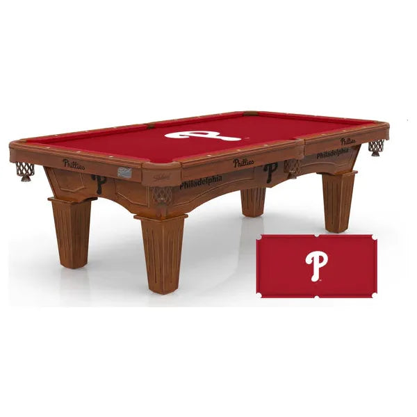 Philadelphia Phillies Pool Table | MLB Billiard Table