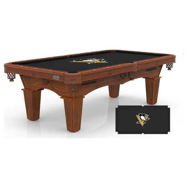 Pittsburgh Penguins Pool Table | NHL Billiard Table