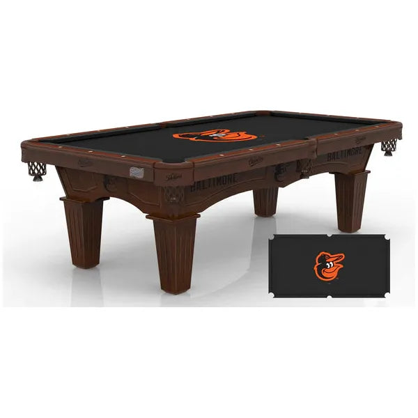 Baltimore Orioles  Pool Table | MLB Billiard Table