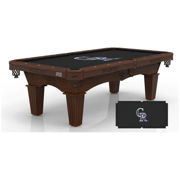 Colorado Rockies Pool Table | MLB Billiard Table