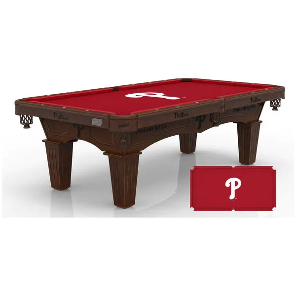 Philadelphia Phillies Pool Table | MLB Billiard Table